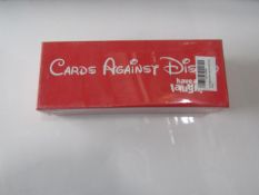 Cards Against Disney - Party Card Game 4/20 Players - New & Packaged.