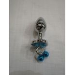 3x Love Heart Metal Butt Plug With Bells - New & Packaged.