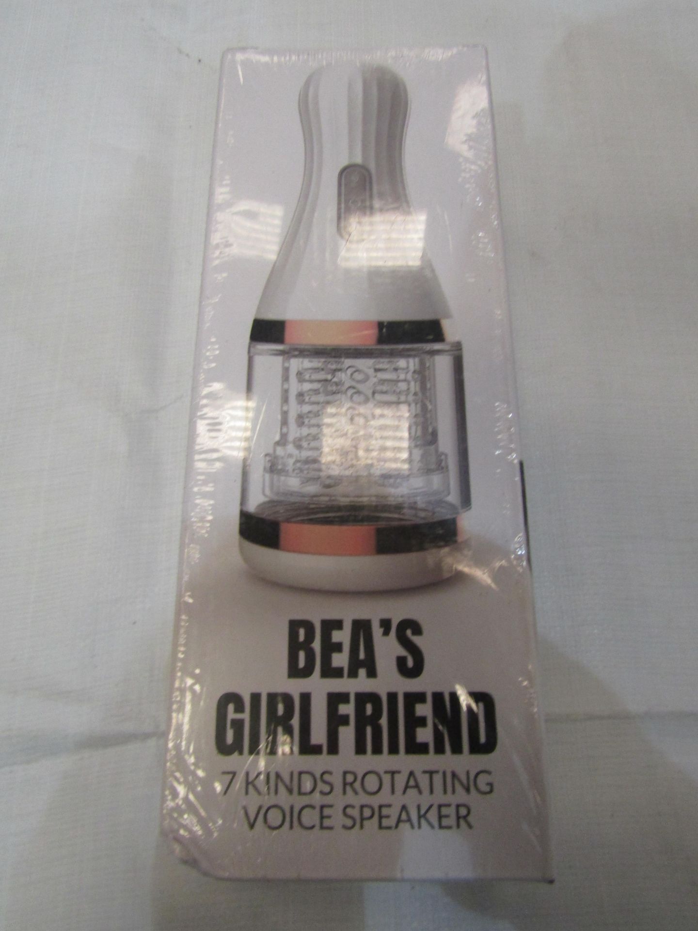 Dibe Sex Toy Bea's Girlfriend 7 Kinds Rotating Voice Speaker, New & Boxed.