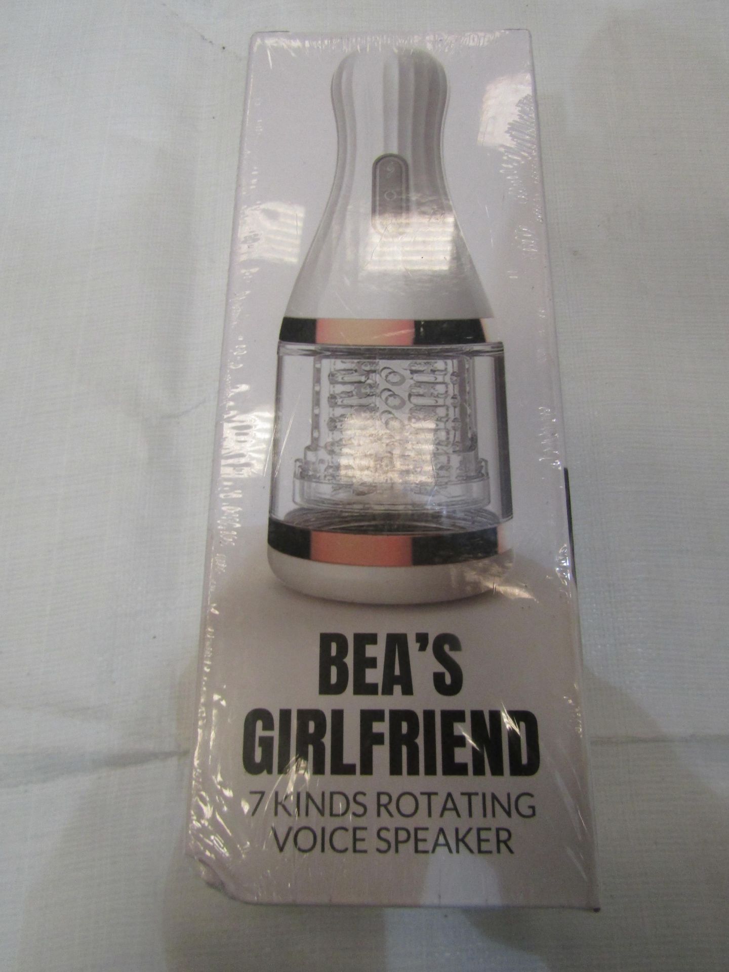 Dibe Sex Toy Bea's Girlfriend 7 Kinds Rotating Voice Speaker, New & Boxed.