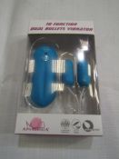 10 function dual bullet vibrator, new and boxed