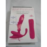 Aphrodisia Anal Pleasure 7 Mode Vibrating Prostate Stimulator - New & Boxed.