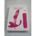 Aphrodisia Anal Pleasure 7 Mode Vibrating Prostate Stimulator - New & Boxed.