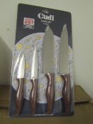 Cudi 4 Pack Knife Set - New & Packaged.