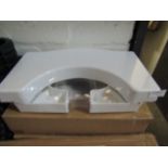 2x Asab Foldable Toilet Stool - Unchecked & Boxed