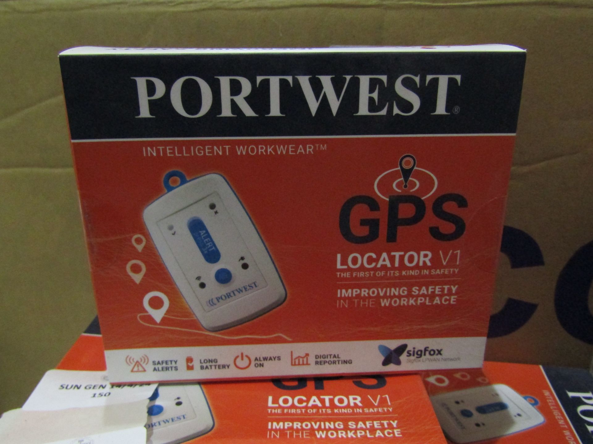 Portwest GPS Locator V1 With Safety Alerts, Long Battery, Always On, Digital Reporting - RRP £237