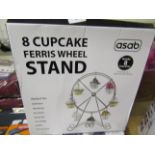 Asab 8 Cupcake Ferris Wheel Stand, Unchecked & Boxed