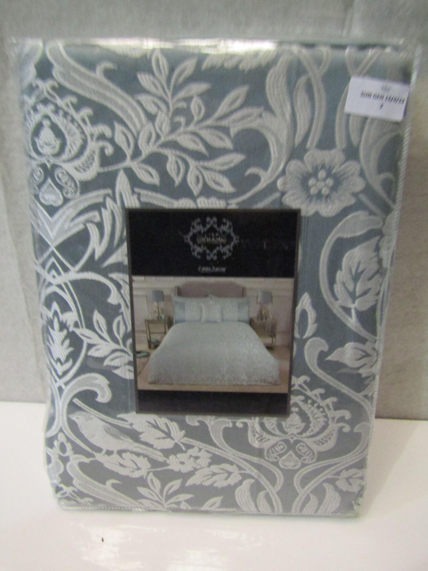 Maison Eden Duvet Set In Duck, Double - Unchecked & Packaged.