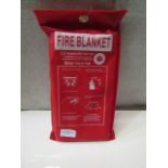Fire Blanket, Size: 1 x 1m - Good Condition With Tag.