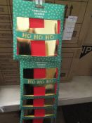 3x Boxes Of 10 HO HO HO Chrristmas Banners, Unchecked & Boxed.