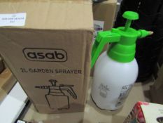 Asab 2L Garden Sprayer - Unchecked & Boxed.