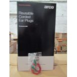 Arco Reusable Corded Ear Plugs, Contains 200, New & Boxed. RRP £238