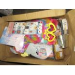 Box Containing Approx 10 Items Of Stationary Items, Unchecked Most Are Still In Package.