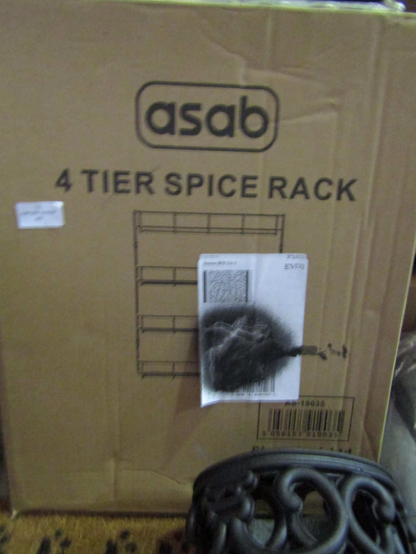 Asab 4-Tier Spice Rack - Unchecked & Boxed.