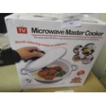 Microwave Master Cooker, Unchecked & Boxed.