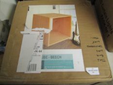 Asab Beech Cube, Unchecked & Boxed.