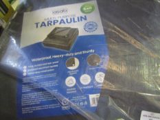 Asab Multi-Purpose Tarpaulin, Size: 6 x 6m - Unchecked & Packaged.