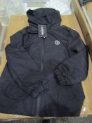 Threadboys Hooded Jacket, Black, Size Uk 7-8yrs, New With Tags.
