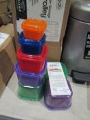 2x Packs Of Portion-Control Container Stickers - New & Packaged.