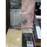 3x Items Being - 2x ED 100% Polyester Easy To Hang Voile Panel Pink, Sizes: 58" x 54" - 1x Optimal