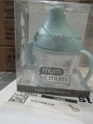 2x Mum To Mum Dome pp Spout Cup 160ml, New & Boxed.