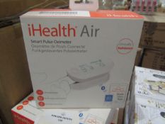 Ihealth Air Smart Pulse Oximeter With LED Backlit Display, Clinically Validated. Blood Oxygen &