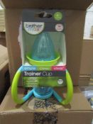 3x Brother Max 170ml Trainer Cup With 4 Ways To Use, Blue - New & Packaged.