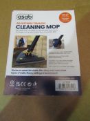 3x Asab Adjustable Triangle Cleaning Mops - Unchecked & Boxes Slightly Damaged.