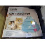 Asab 3 Level Turntable Cat Teaser Toy - Unchecked & Boxed.