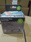 8x Mum To Mum 4 Month Plus Silicone Spout, New & Packaged