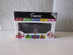 2x Suneez Sun Glasses, Black - New & Boxed.