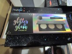 2x Profusion Glitter & Glam Contour Kit, Look New.