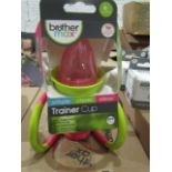 3x Brother Max 170ml Trainer Cup With 4 Ways To Use, Pink - New & Packaged.