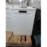 Samsung - White Dishwasher- Powers On, Needs A Clean Inside, Not Tested Any Further. May Contain