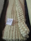 Pebble Wool Border Bobble Wool D040 Ivory Rectangle Rug 160X230cm RRP 169.00