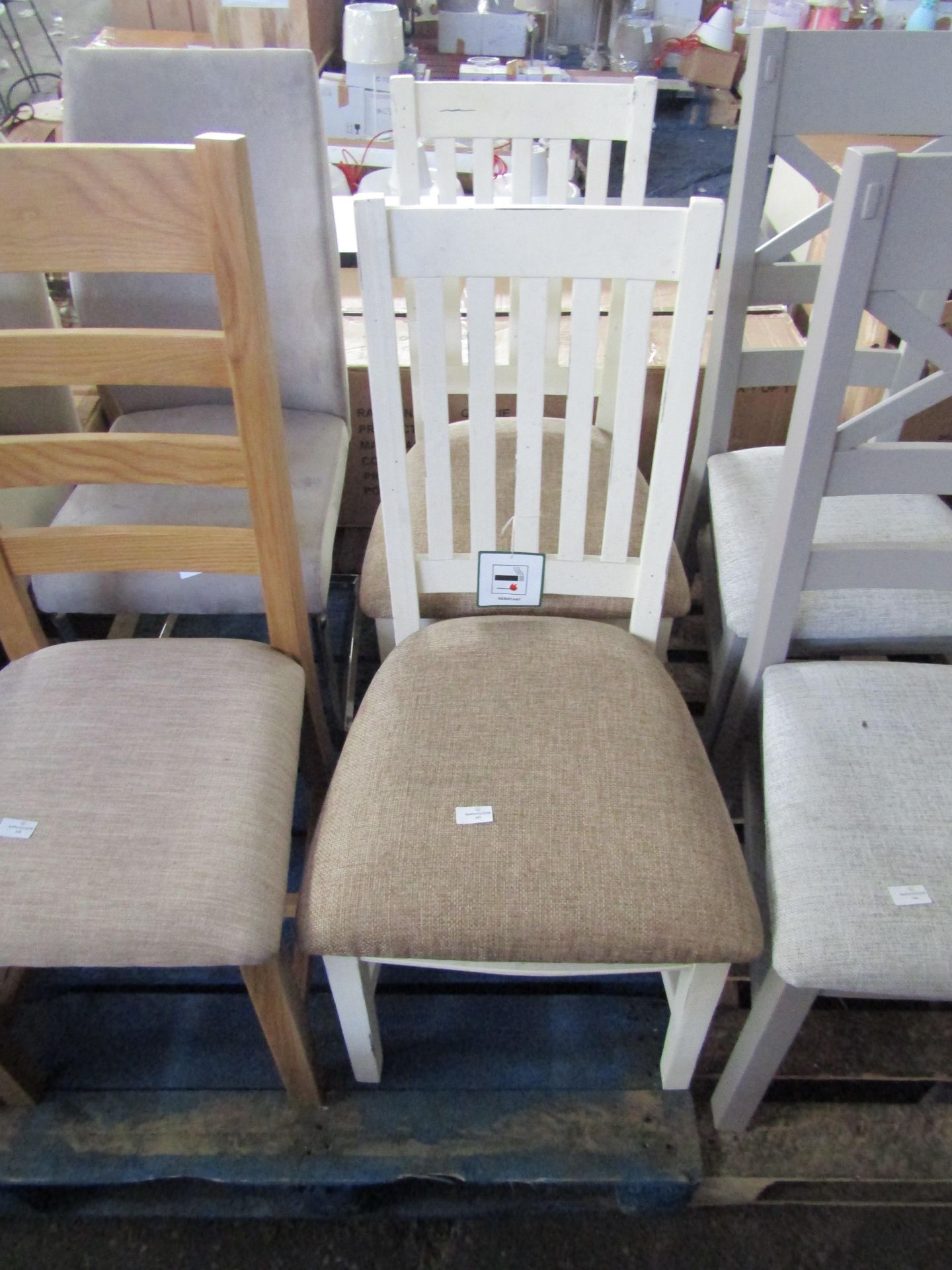 Gallery Direct Cookham Dining Chairs Grey x 2 from IOLiving RRP 675.00About the Product(s)Wooden