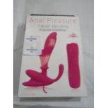 Aphrodisia Anal Pleasure 7 Mode Vibrating Prostate Stimulator - New & Boxed.