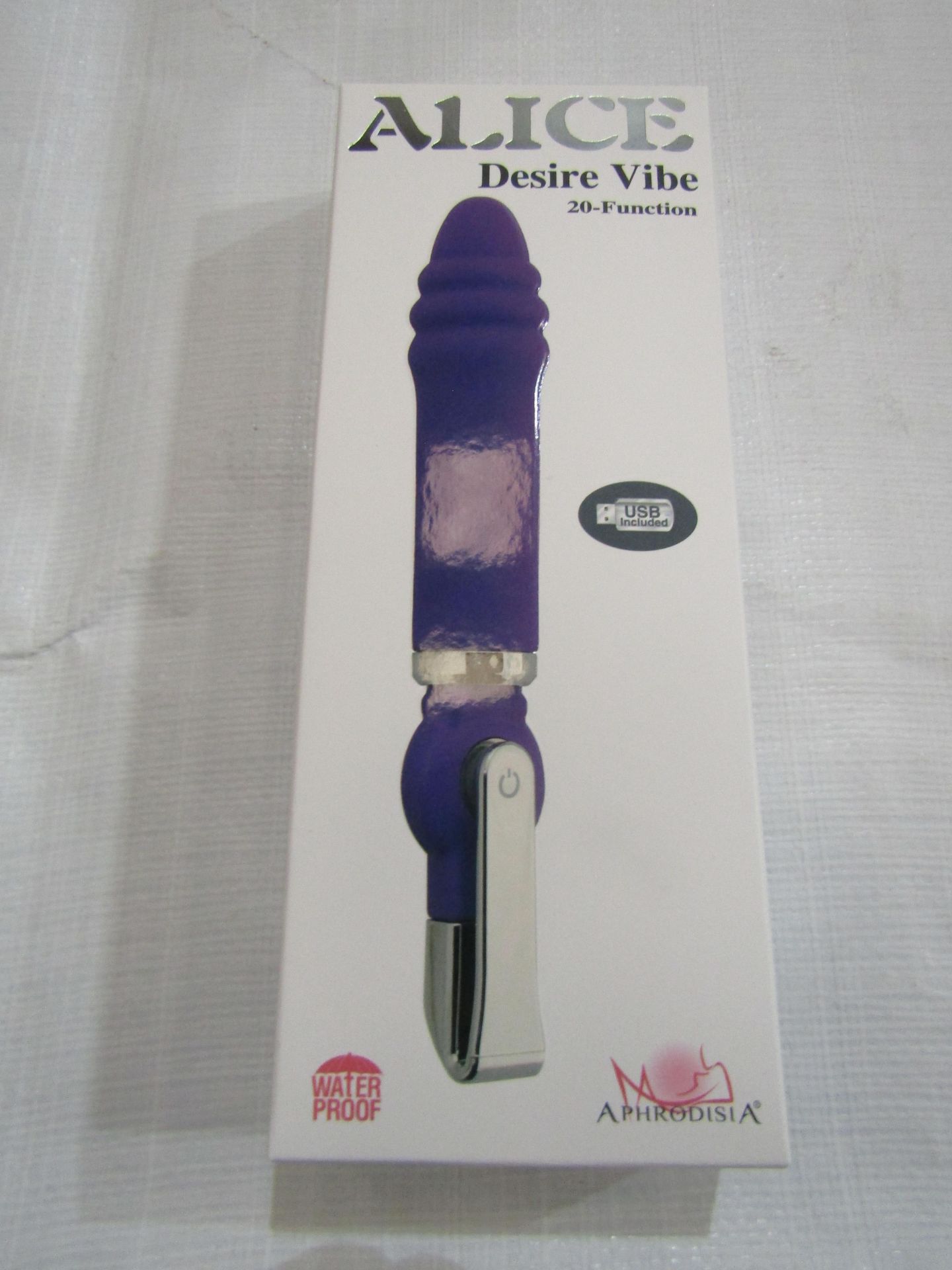 Aphrodisia Alice Desire Vibe 20 Mode Functions - New & Boxed.