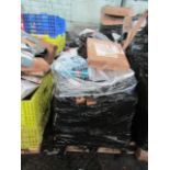 Pallet of Unmanifested raw online customer returns, typically includes homeware's, kitchen, garden