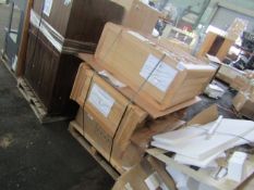 Mixed Lot of 2 x Oak Furnitureland Customer Returns for Repair or Upcycling - Total RRP approx 799.