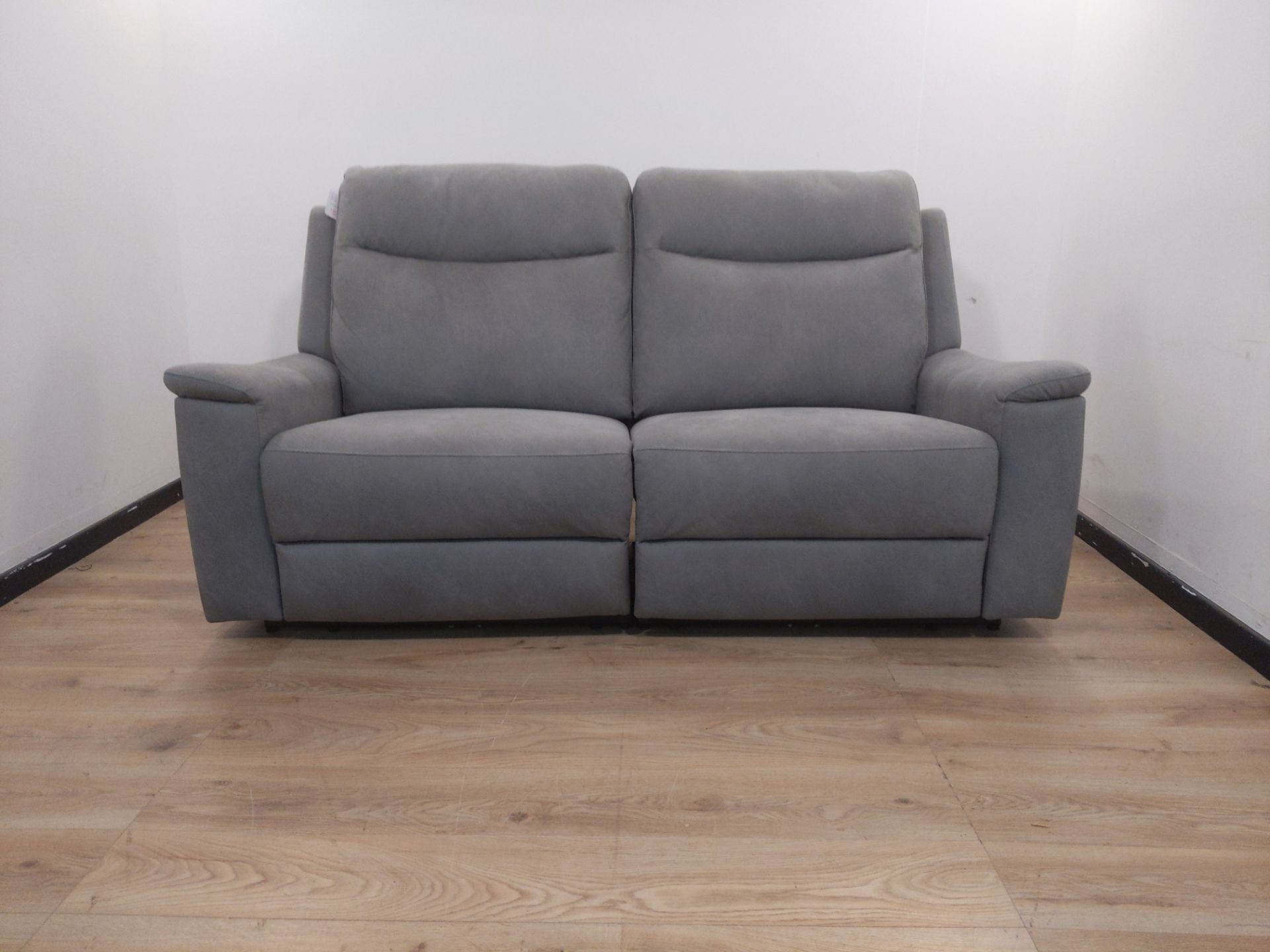Morgan 3 Seater Power Recliner Grey Kuka Black Plastic Feet Kuka RRP 899About the Product(s)