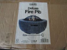 Asab - Deluxe Firepit - Unchecked & Boxed.