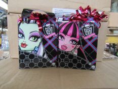 72x Monster High - Mini Balloon Weight Totes - New & Boxed.