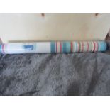 5X DeckChairStripes - Multi Pattern Repeat Wallpaper - Size 10.05m X 52cm - New & Packaged.