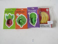 4x Various Fruit/Veg Hot/Cold Packs - All Packaged.