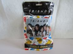 12x Friends Tv Series - 48-Pc Puzzles - New & Packaged.