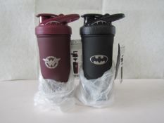 1x SmartShake - DC Batman Protein Shaker Bottle 700ml - Unused. 1x SmartShake - DC Wonderwomen