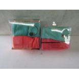 2x Zoe Ayla - Set of 2 Makeup Remover Cloths - Packaged.