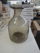 Garden Trading Clearwell Bottle Vase H19cm Chesnut RRP 16