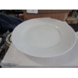 Royal Copenhagen Cake Plate 19Cm White Fluted RRP 21